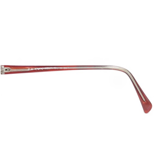 Prada SPR02O FAK-0A5 Tortoise Orange Red Brown Sunglasses Frames 54-17 140 Italy - Picture 9 of 12